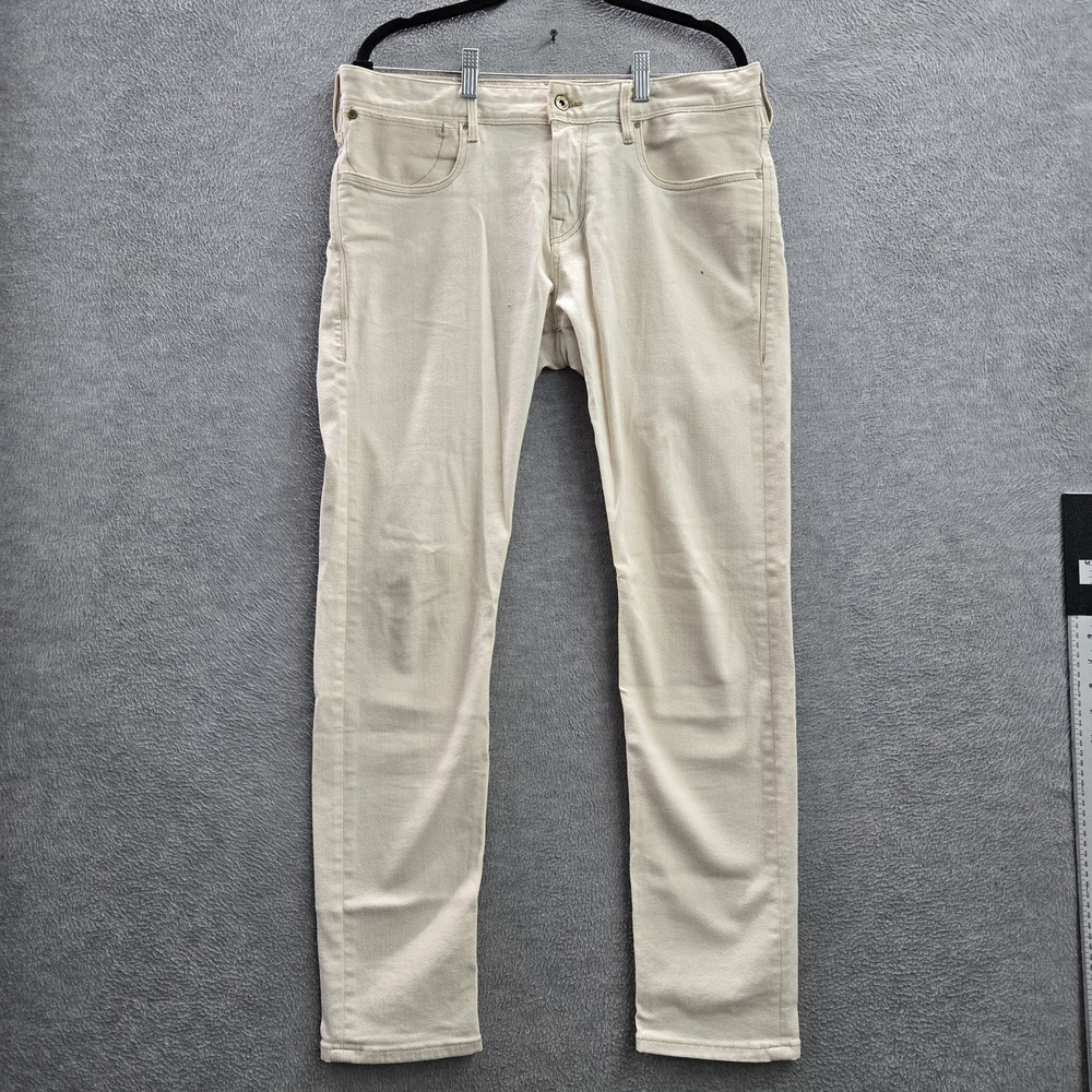 Scotch & Soda Men Jeans W32/L32 Brown Tyex Blauws Finist 32" Inseam READ